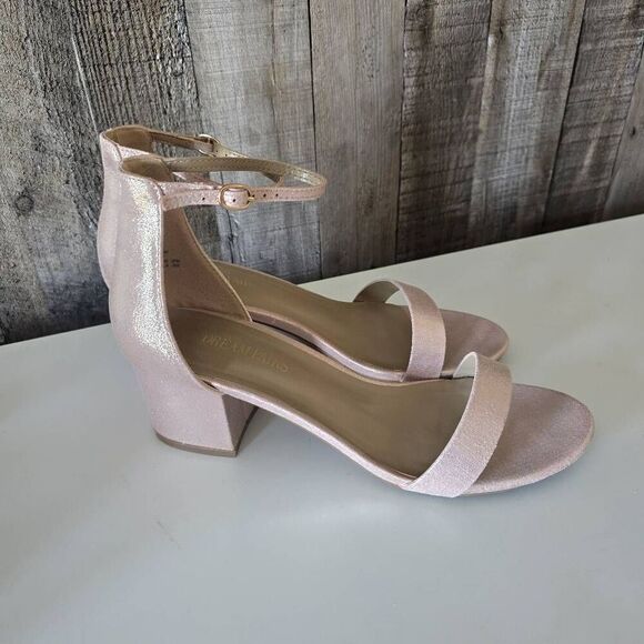 DREAM PAIRS Women Low Chunky Block Heel Sandals Ankle Strap Open Toe Dress Shoes - Picture 1 of 6